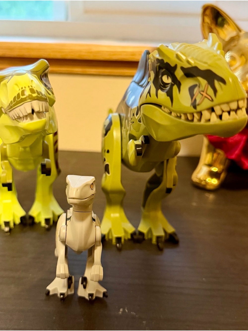 LEGO Jurassic World Dinosaur Bundle T-Rex Spinosaurus Velociraptor 3 Figures